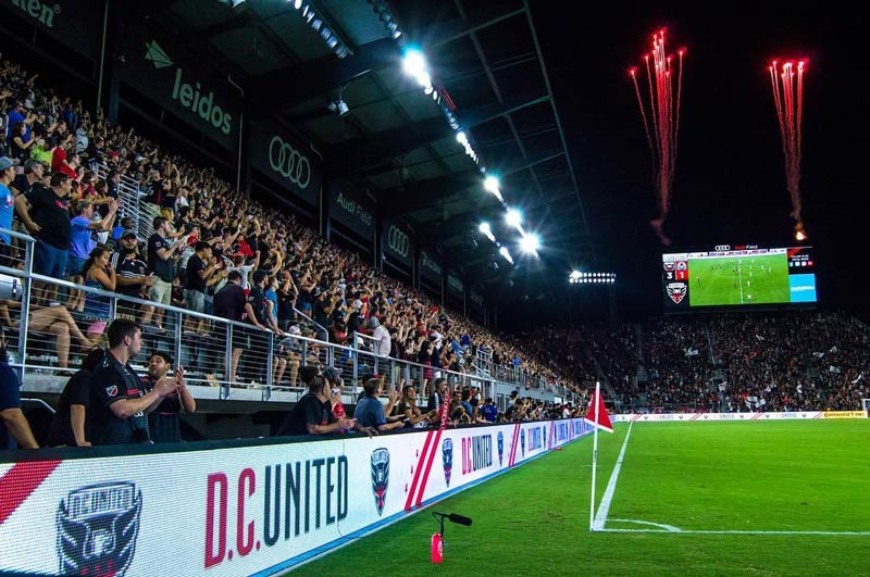 @crvnka - Fireworks at D.C. United's inaugural match at Audi Field - Pro sports in Washington, DC