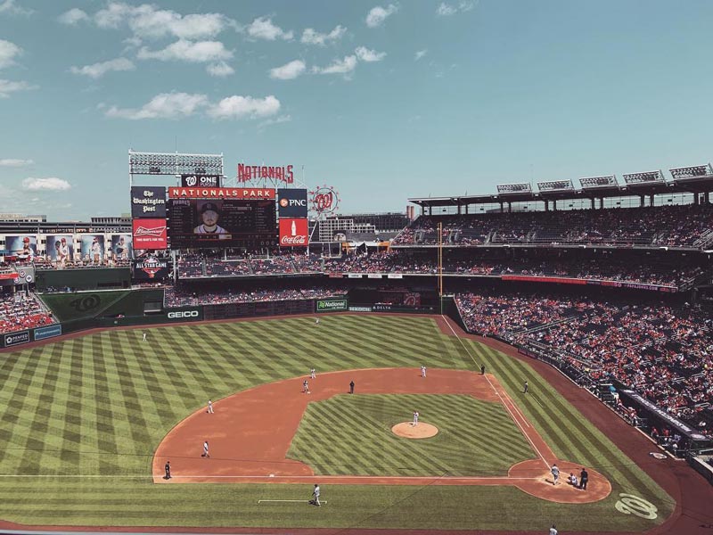 @juddpdeere - Nationals Park during a Washington Nationals day baseball game - The best things to do in Washington, DC