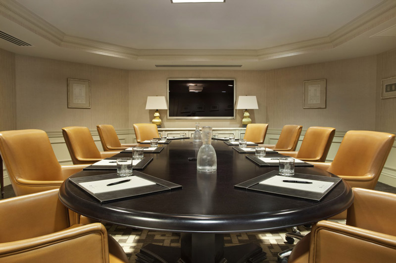 Executive boardroom at The Madison Washington DC, A Hilton Hotel - Great venues for intimate meetings in Washington, DC