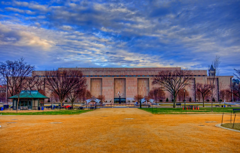 Smithsonian National Museum of the American History in der National Mall - Kostenloses Smithsonian Museum in Washington, DC