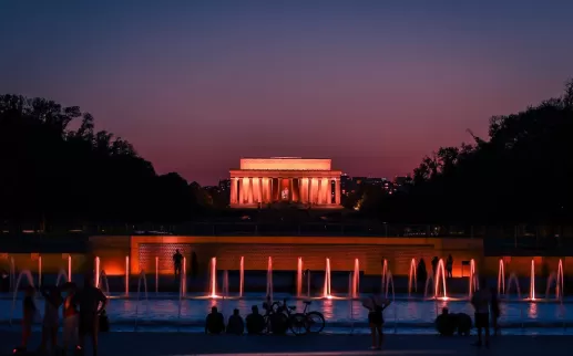 @jonahmanningphoto - Lincoln Memorial at Sunset
