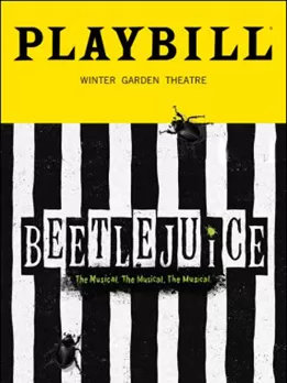 "Beetlejuice" Playbill
