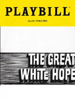 "The Great White Hope" Playbill