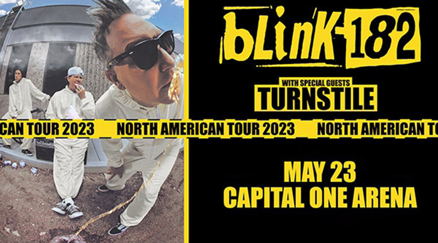 Promo photo for Blink-182 North American Tour