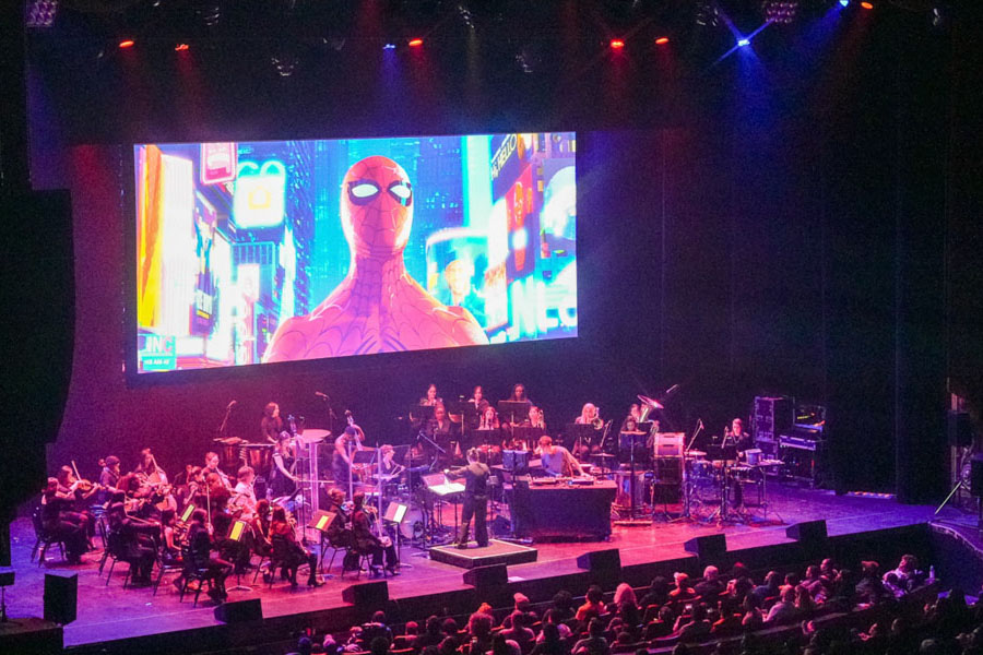 Photo by Adela Loconte of Spider-Man: Into The Spider-Verse Live in Concert 