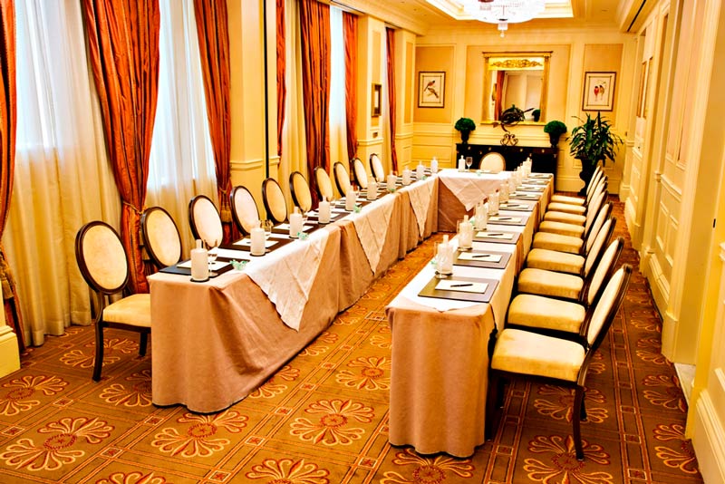 Gallatin meeting room at The Jefferson Hotel - Intimate meeting and event space in Washington, DC