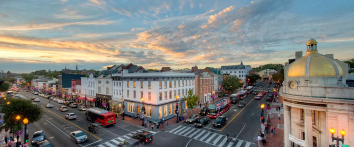 Historic Georgetown Neighborhood - Washington DC