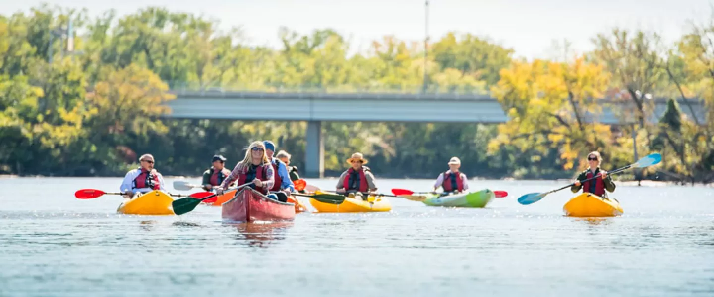 Kayaking on the Capitol Riverfront - Family Friendly and Waterfront Activities in Washington, DC