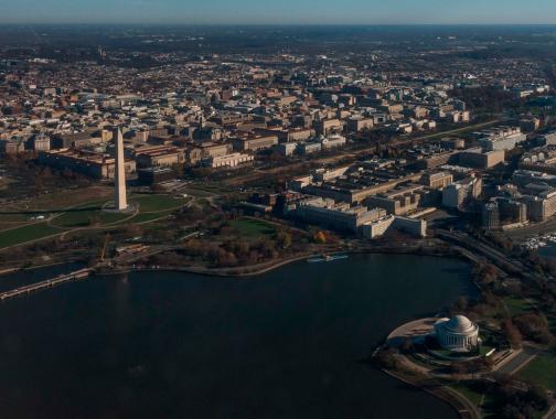 Washington, DC Aerial View